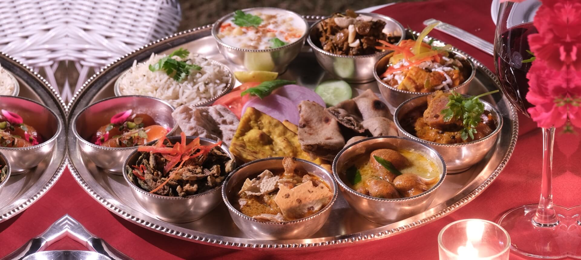 Rajasthani Thali Dinner